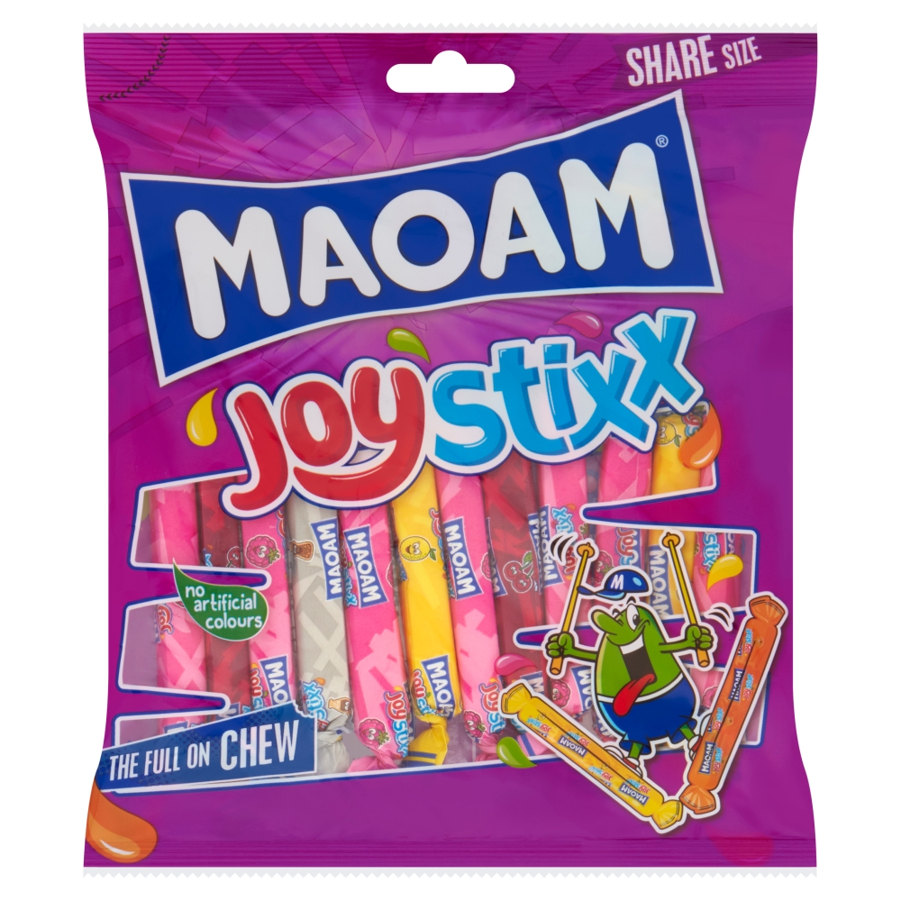 312814_a.jpg Maoam Joystixx Bag 140g - Image 1