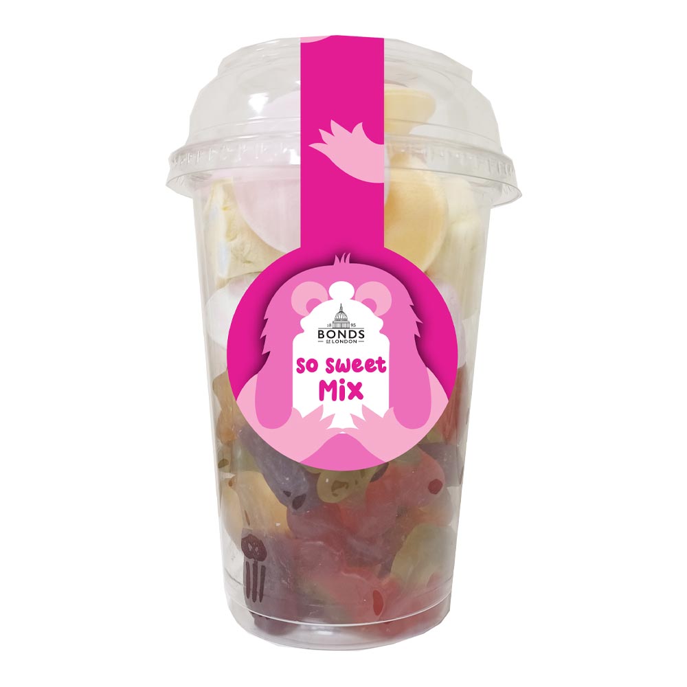 312883_a.jpg Bonds So Sweet Mix Candy Cup 235g - Image 1