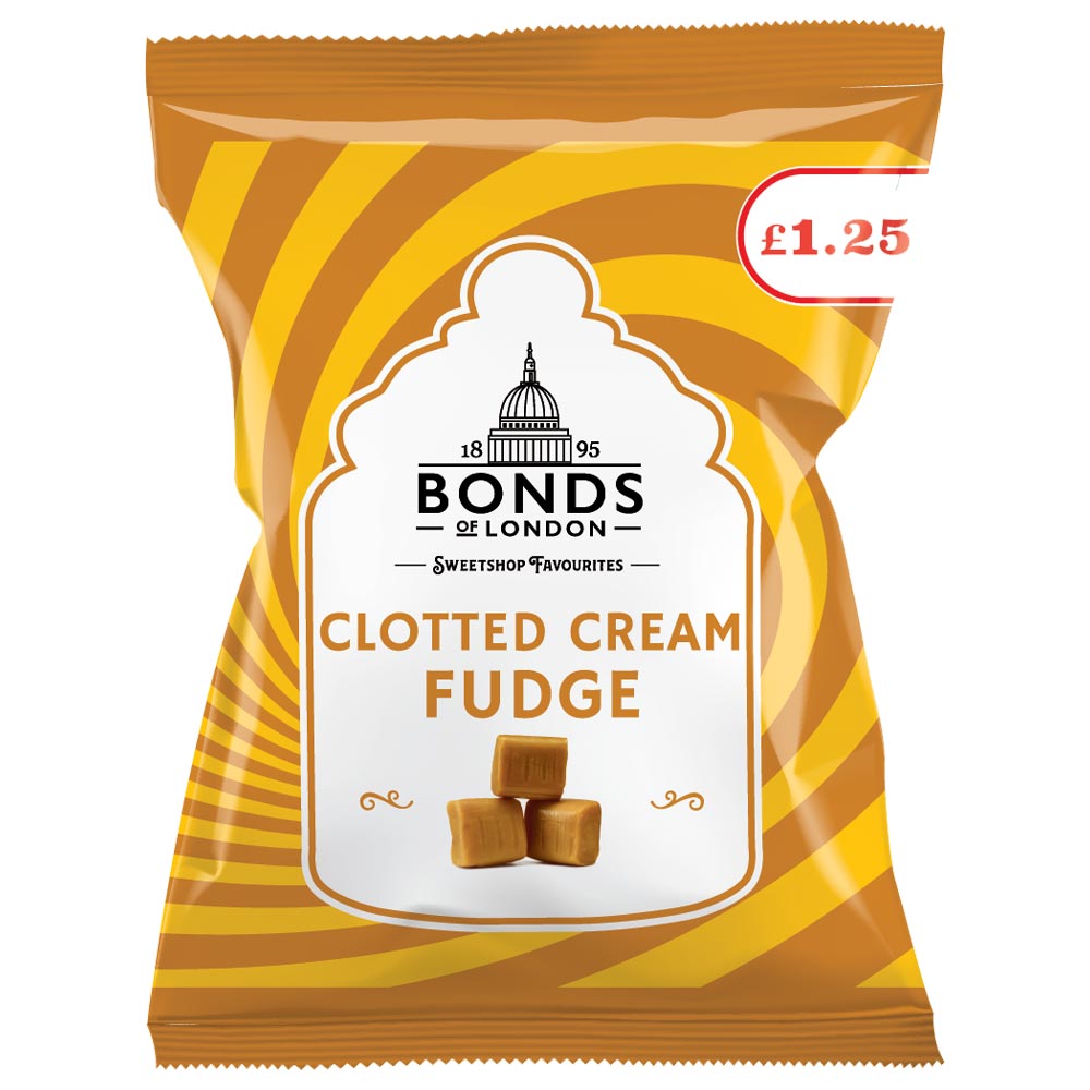 313328_a.jpg Bonds Clotted Cream Fudge Share Bag 120g - Image 1