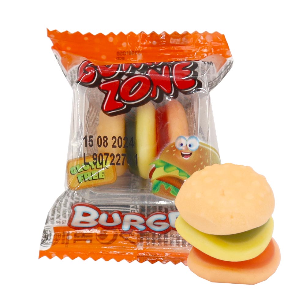 313434_a.jpg Bip Candy Mini Gummy Burger 7g - Image 1