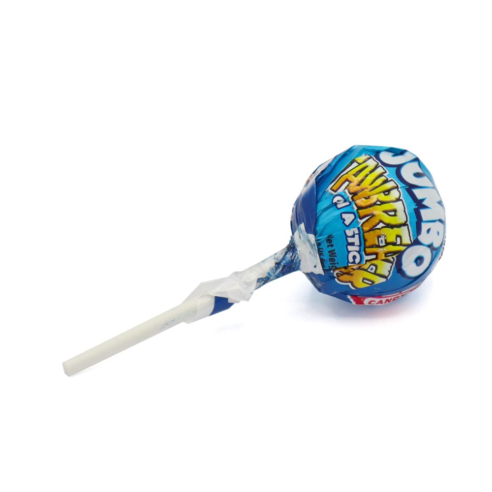 313821_a_1.jpg Zed Blue Razz Jumbo Jawbreaker Pop 33g - Image 1