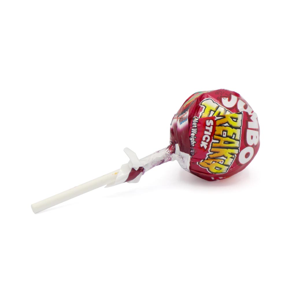 313825_a.jpg Zed Candy Zed Sour Cherry Jumbo Jawbreaker Pop 33g - Image 1