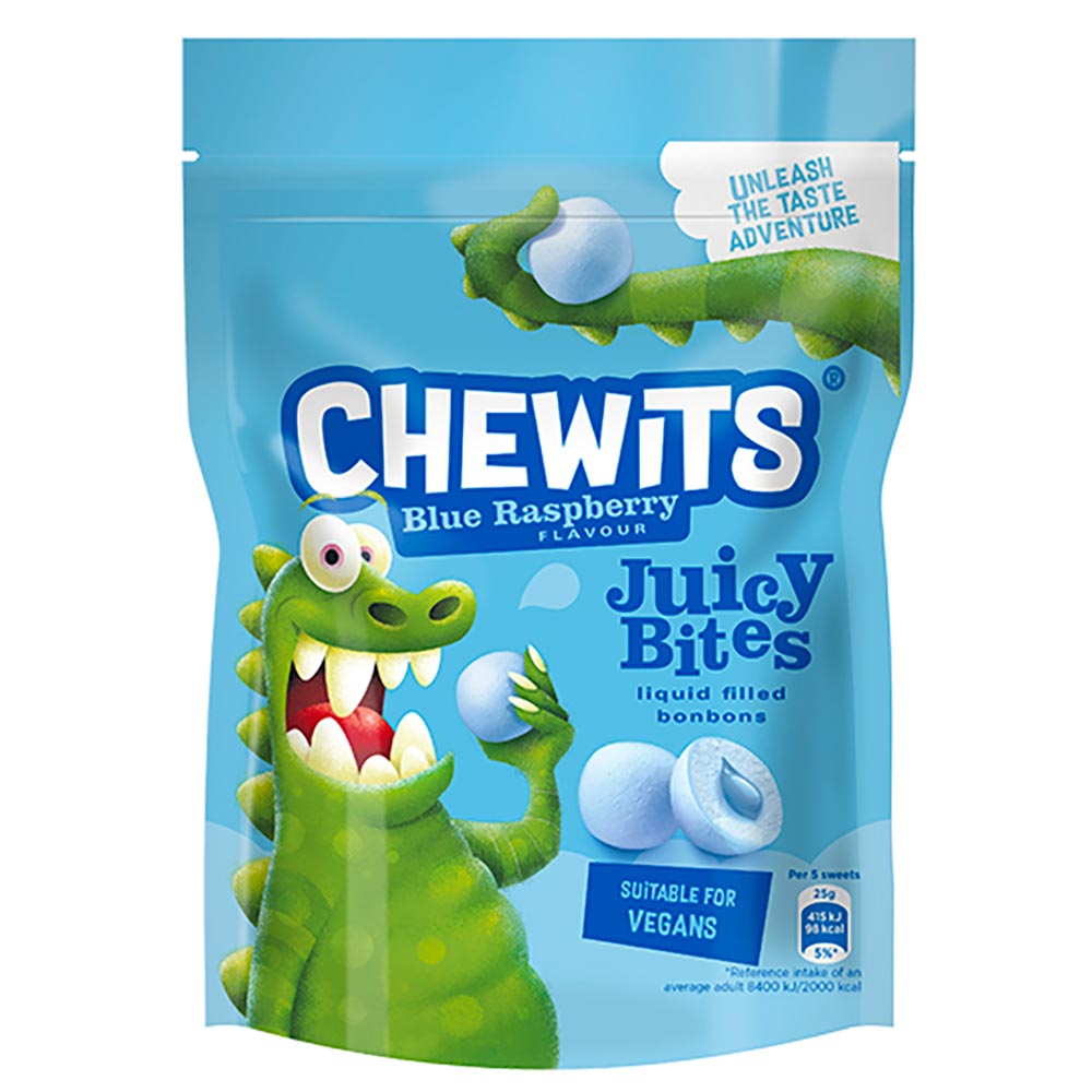 313990_a.jpg Chewits Blue Raspberry Juicy Bites 115g - Image 1