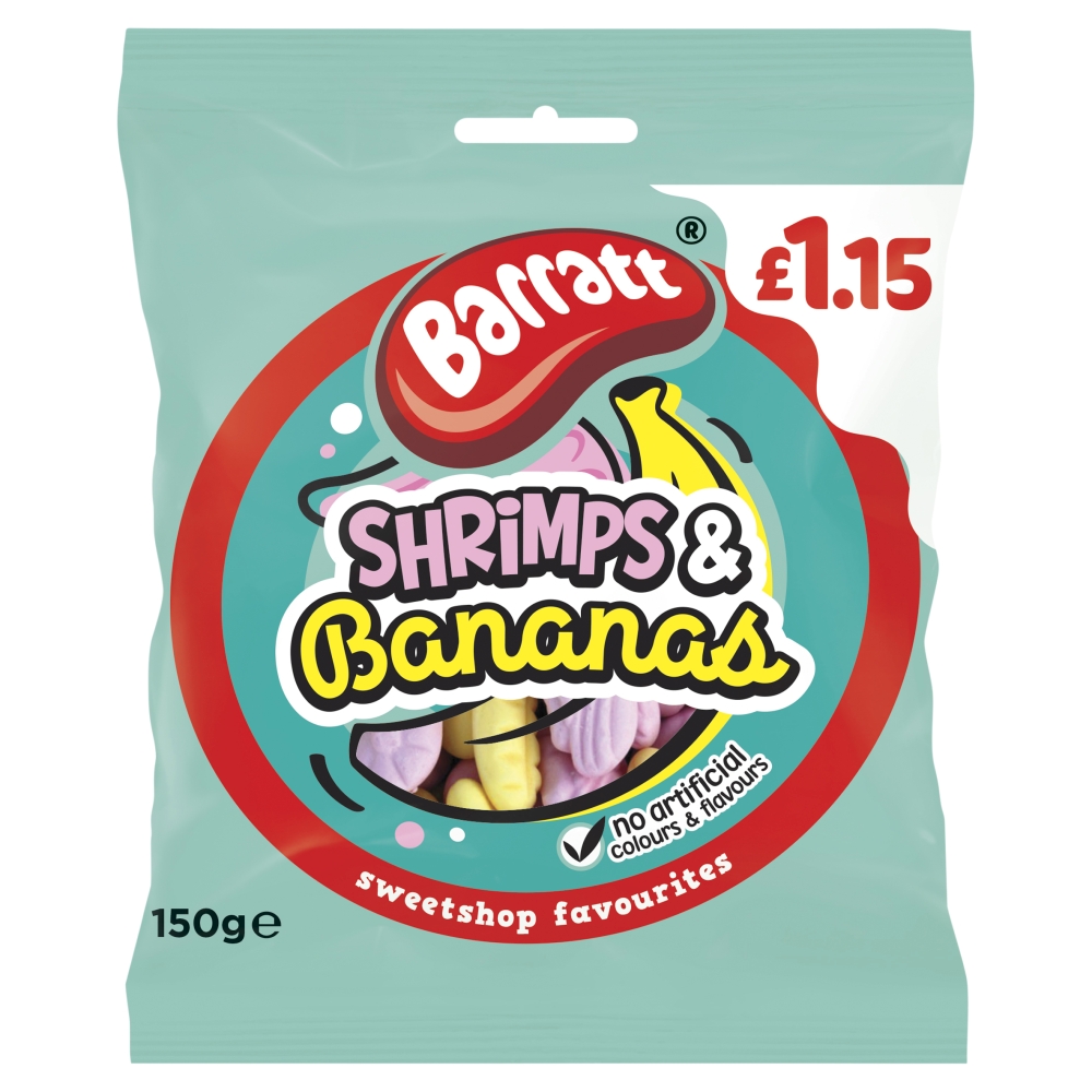 314044_a.jpg Barratt Shrimps & Bananas 150g - Image 1
