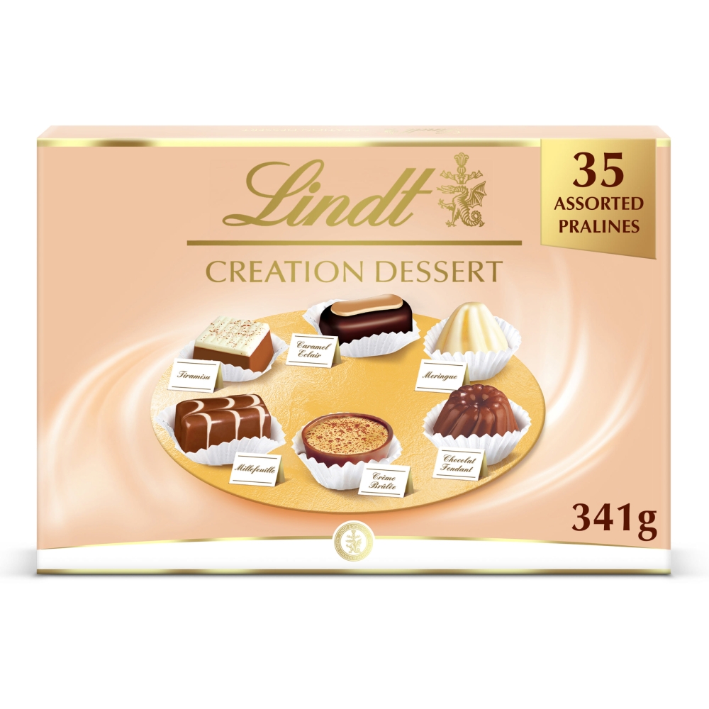 314082_lindt_creation_desserts_a_.jpg Lindt Creation Dessert Assorted Chocolate Box 341g - Image 1