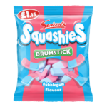 Swizzels Drumstick Squashies Bubblegum Flavour Bag 120g