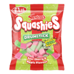 Swizzels Drumstick Squashies Sour Cherry & Apple Flavour Bag 120g