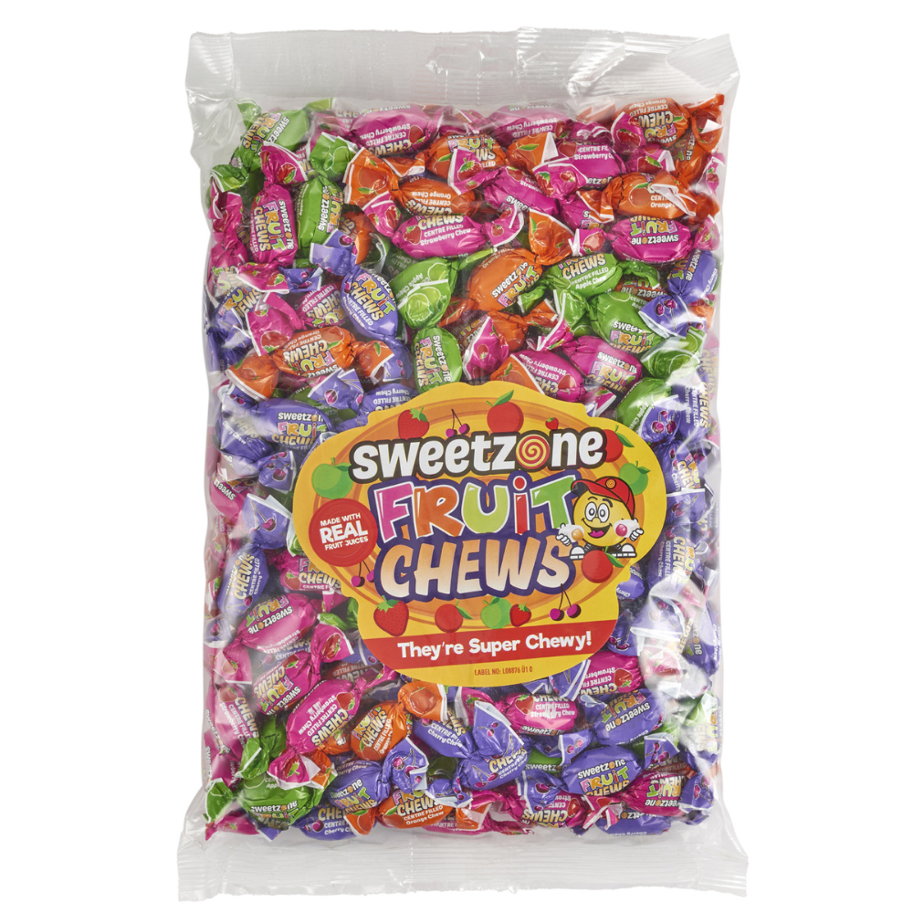 314808_a.png Sweetzone Fruit Chews Bag 1kg - Image 1