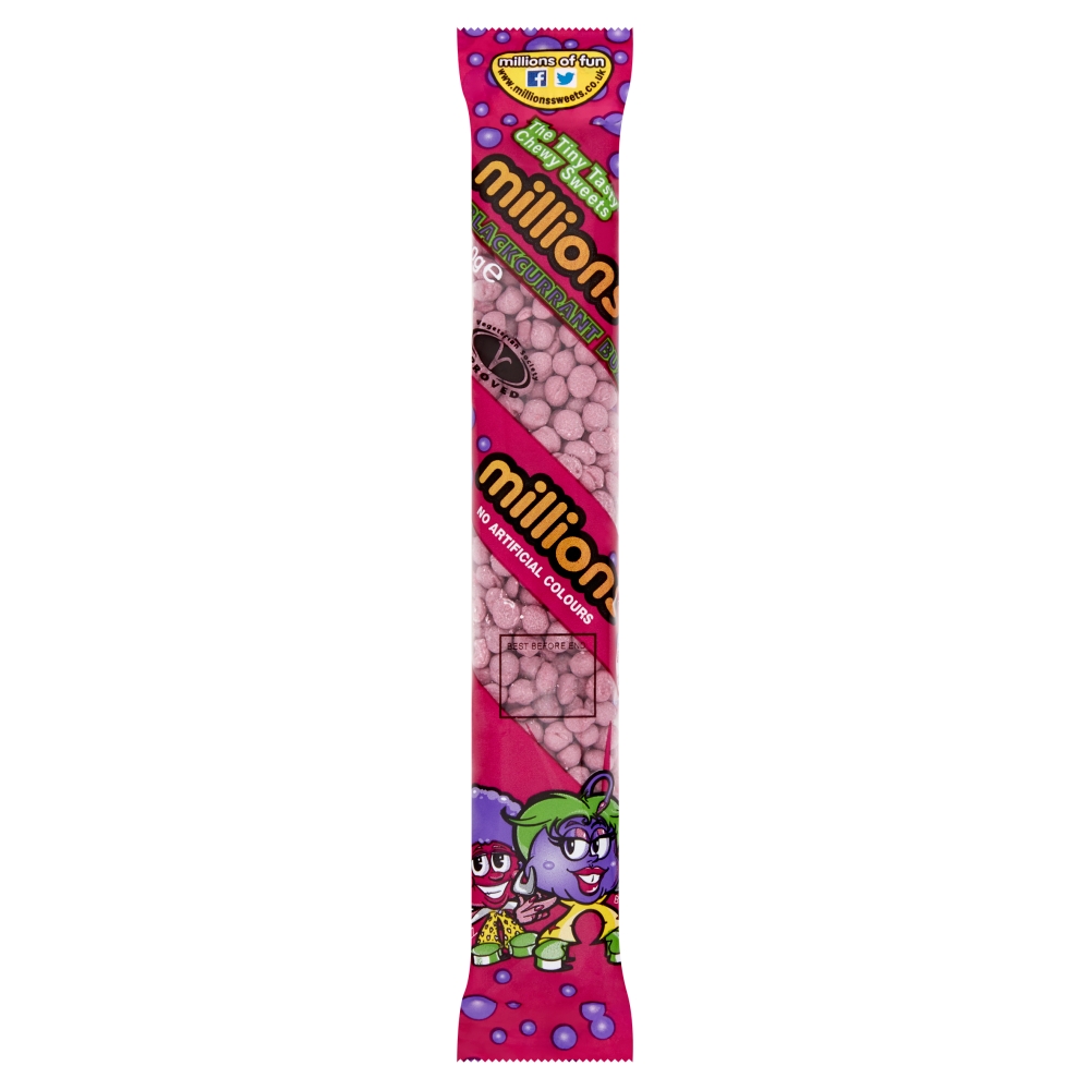 315219_a.jpg Millions Blackcurrant Buzz Tubes 55g - Image 1