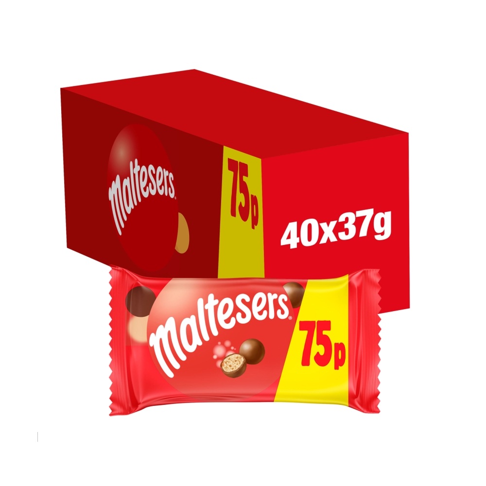 315455_1.jpg Maltesers Milk Chocolate & Honeycomb Snack Bag 37g - Image 1