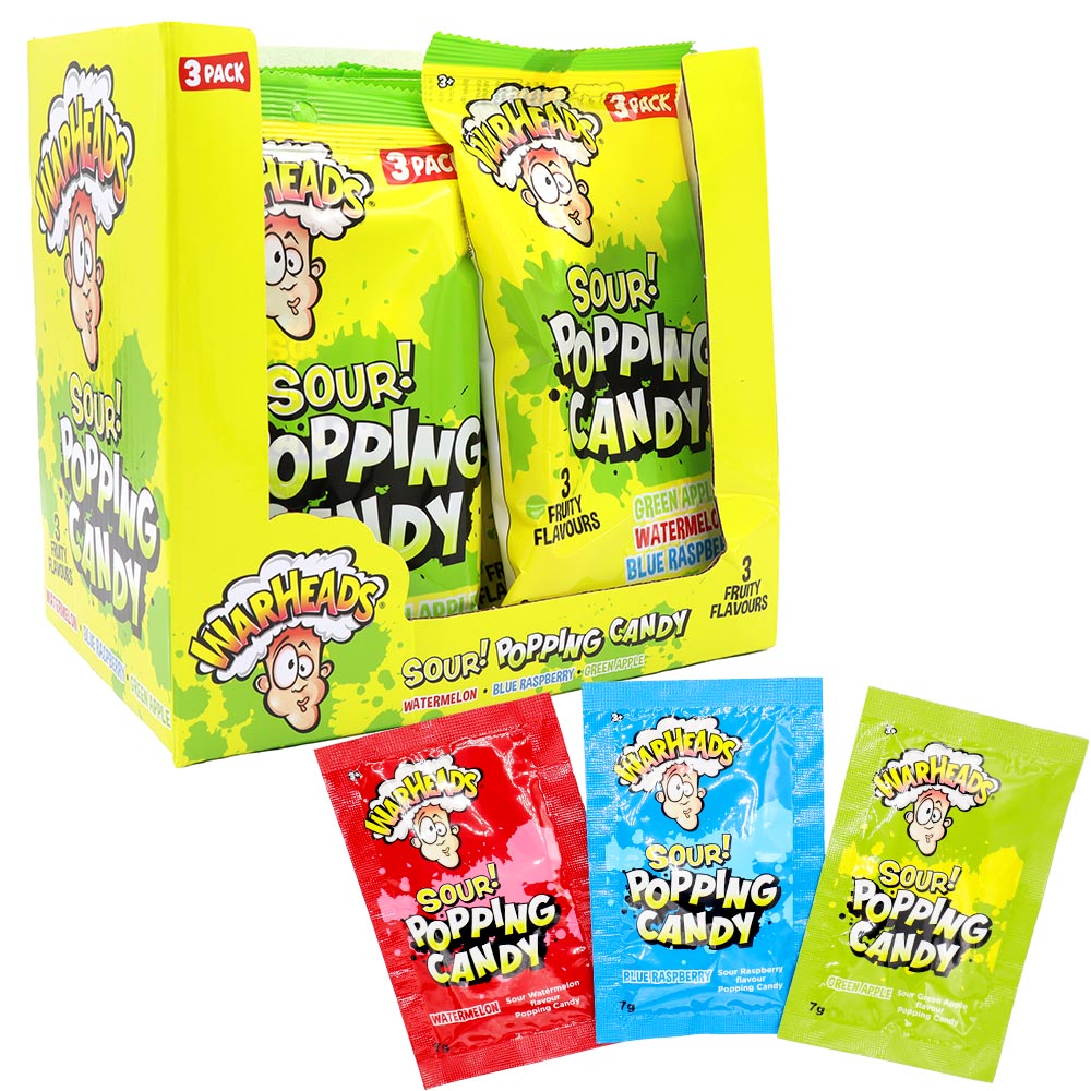 315790_warheads_3_pack_popping_candy-a.jpg Warheads Sour Popping Candy 3 Pack 21g - Image 1