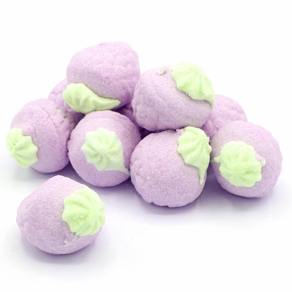 315914_a.jpg Bulgari Jelly Filled Blackberry Marshmallows Bag 1kg - Image 1