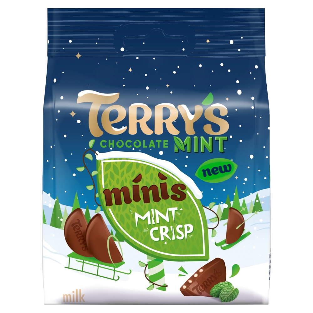 316191_a.jpg Terry's Chocolate Mint Crisp Minis Bag 80g - Image 1