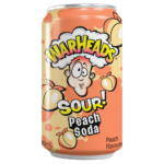 Warheads Sour Peach Soda Cans 330ml