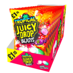 Bazooka Juicy Drop Blasts Tropical Bag 120g - Image 2