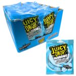 Bazooka Juicy Drop Mallows Raspberry Bag 100g