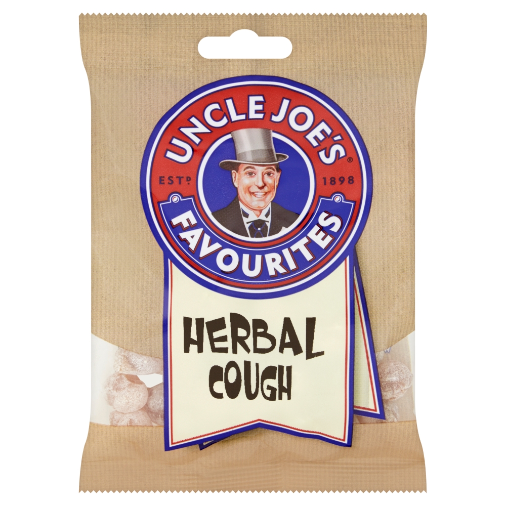 317039_uncle_joes_favourites_herbal_cough_d.jpg Uncle Joe's Favourites Herbal Cough Drops 120g - Image 1