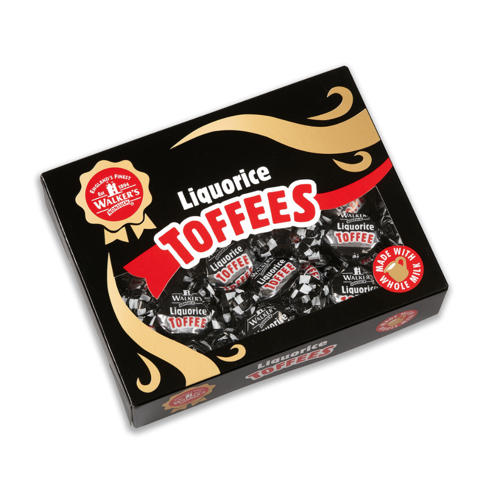 317105_walkers_ns_-_liquorice_gift_box_a_.png Walker's Nonsuch Liquorice Toffees Gift Box 350g - Image 1