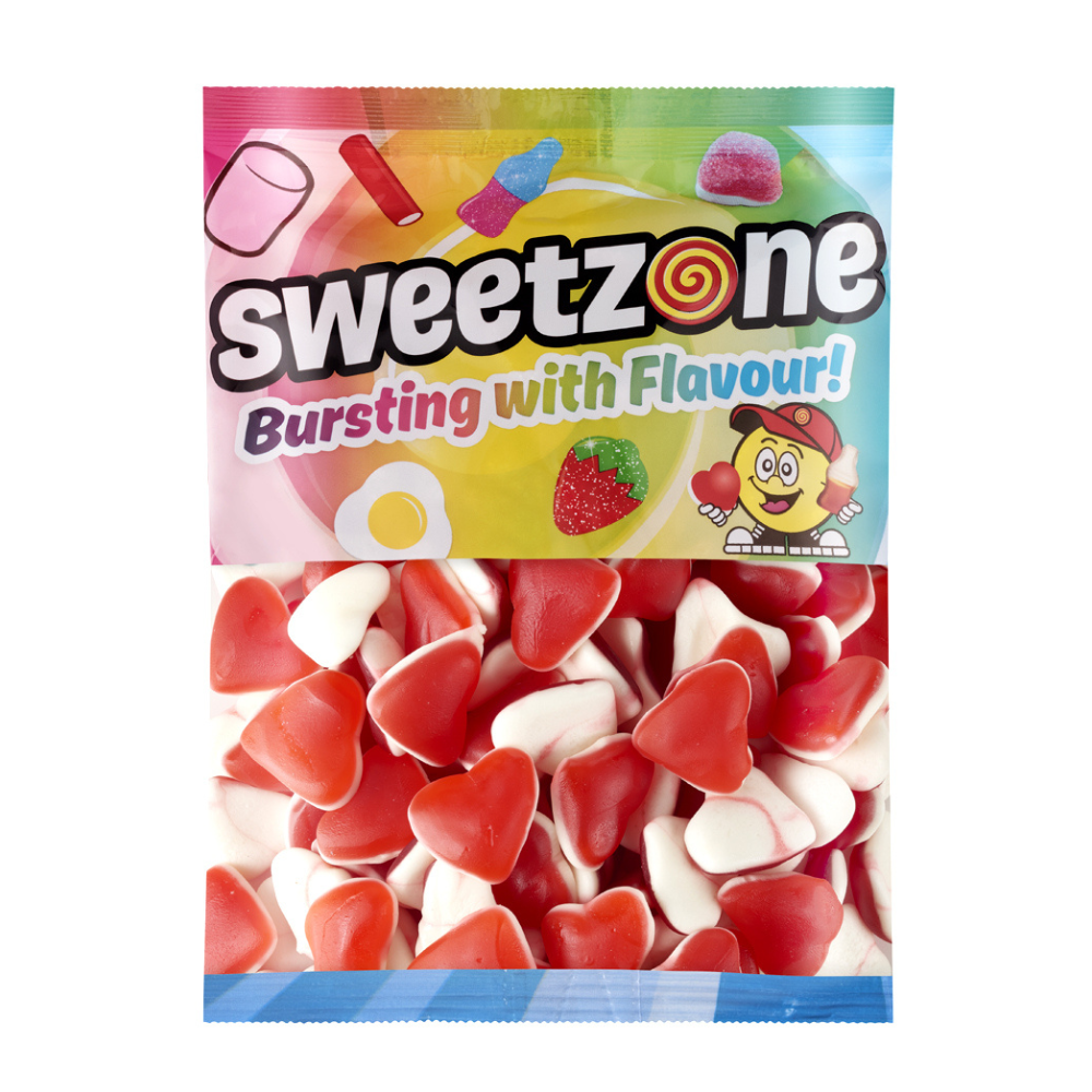 317404_sz_strawberry_cream_hearts_1kg_h.png Sweetzone Strawberry & Cream Hearts Bag 1kg - Image 1