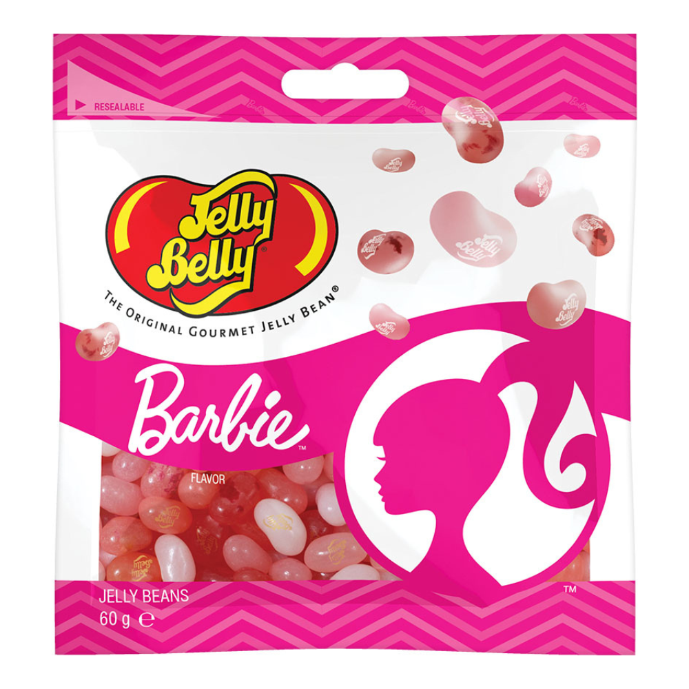 317520jelly_belly_barbie_bag_a_.png Jelly Belly Barbie Mix Jelly Beans Bag 60g - Image 1