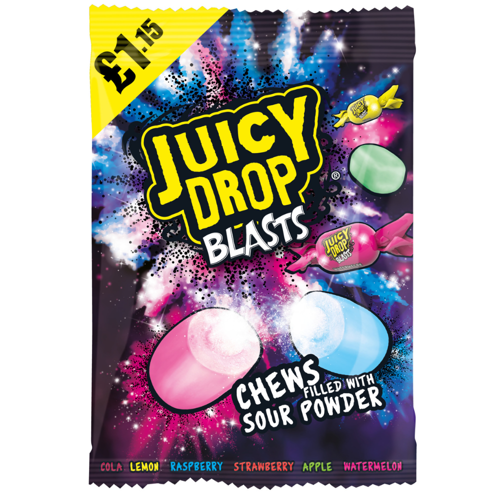 317587bazooka_juicy_drop_blasts_bag_120g_1.15_pmp.png Bazooka Juicy Drop Blasts Bag 120g - Image 1