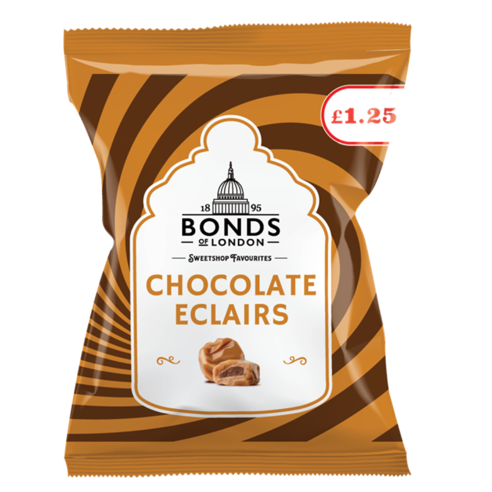 317878_1.png Bonds Chocolate Eclairs Bag 100g - Image 1