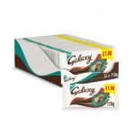 Galaxy Smooth Mint Chocolate Block Bar 110g