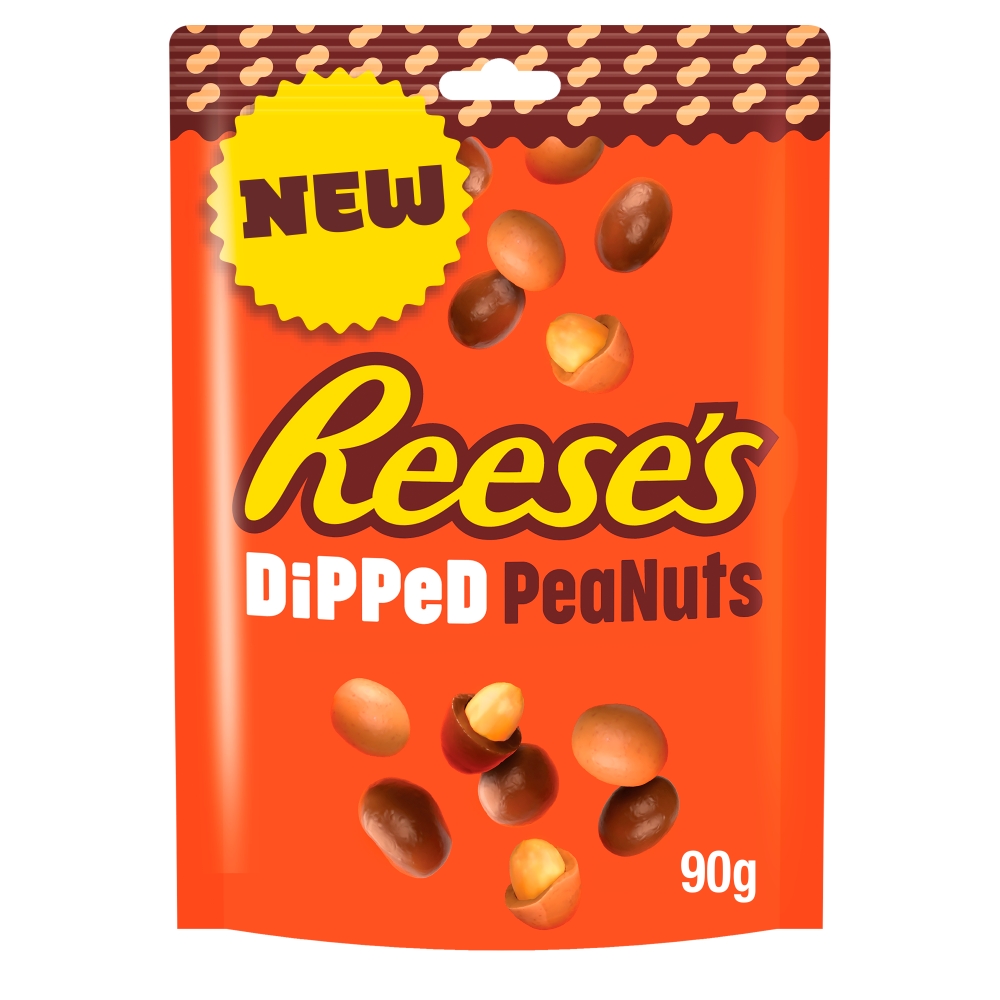 318093_reese_s_dipped_peanuts_pouch.jpg Reese's Dipped Peanuts Pouch 90g - Image 1