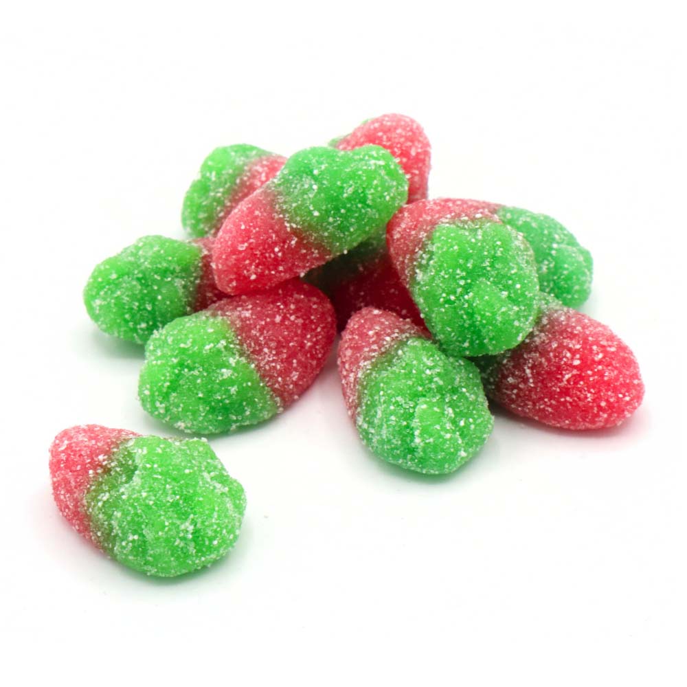 Gifs - 54 Kingsway Mini Fizzy Strawberries Bag 3kg - Image 1