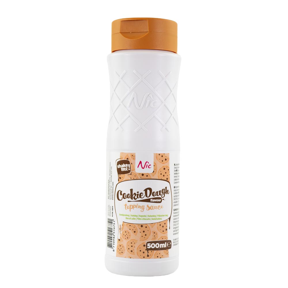 318307_1.jpg NIC Cookie Dough Topping Sauce Bottle 500ml - Image 1
