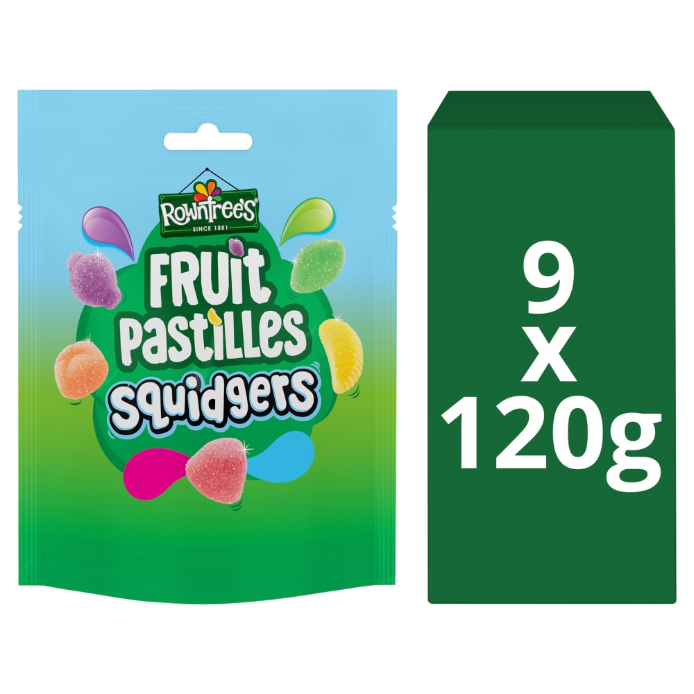 318335_2.jpg Rowntree's Fruit Pastilles Squidgers Sweets Sharing Bag 120g - Image 1