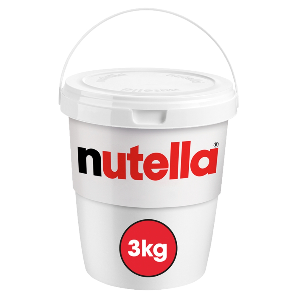 318380_nutella_tub_a_.jpg Nutella Hazelnut and Chocolate Spread Tub 3kg - Image 1
