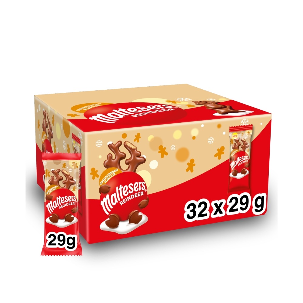 318580__.jpg Maltesers Reindeer Gingerbread Chocolate Christmas Treat 29g - Image 1