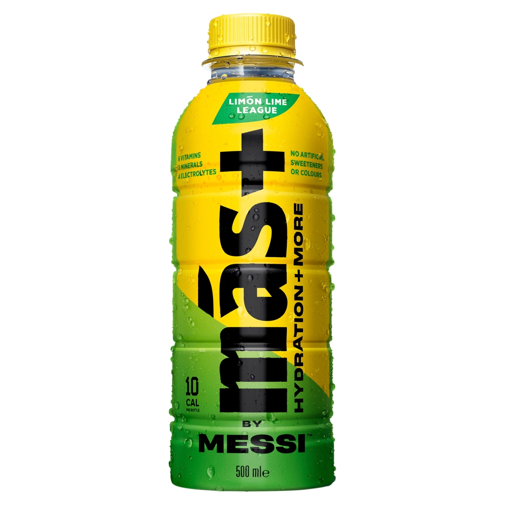 318623_1.jpg Más+ by Messi Limón Lime League Bottle 500ml - Image 1