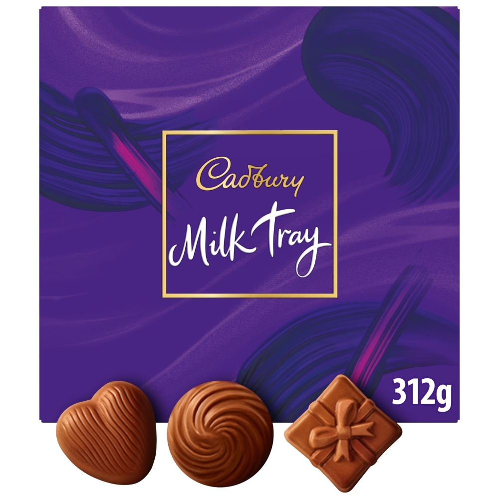 318678_1.jpg Cadbury Milk Tray Chocolate 312g - Image 1