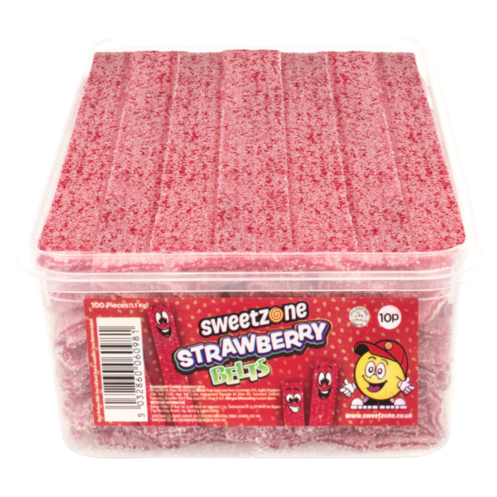 318763_sz_strawberry_belts_10p_h_.png Sweetzone Strawberry Belts Tub 1.1kg - Image 1