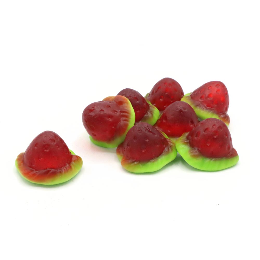 318797_1.jpg Damel Jelly Filled Strawberries Bag 1kg - Image 1