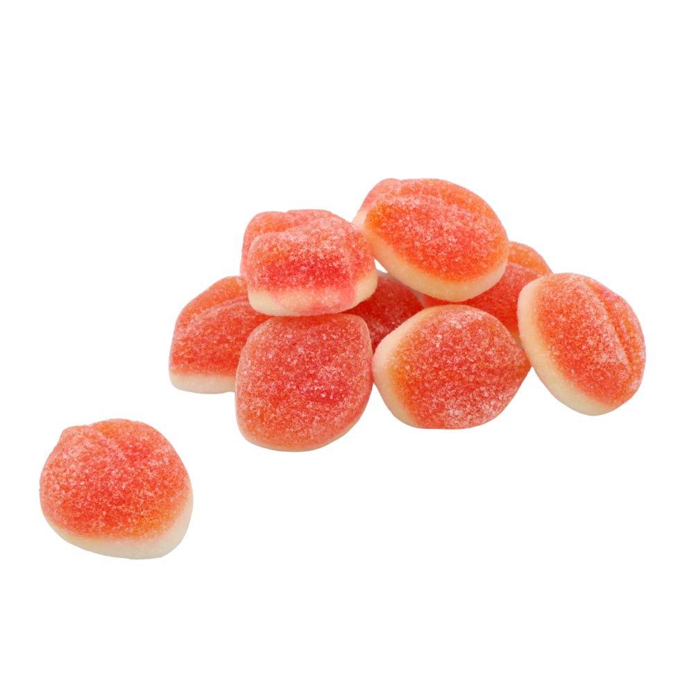 318804_2.jpg Damel Jelly Filled Peaches Bag 1kg - Image 1
