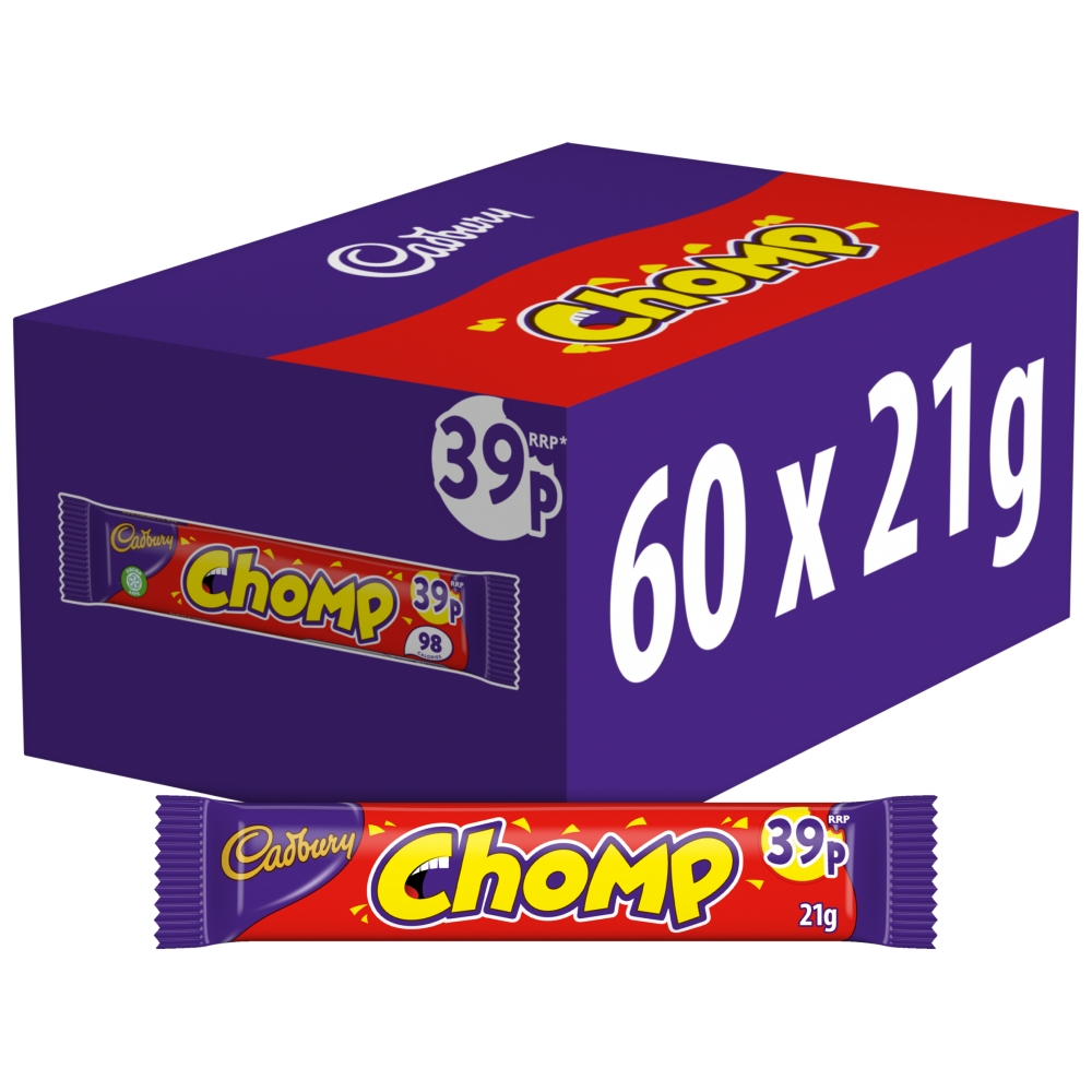 318948_1.jpg Cadbury Chomp Chocolate Bar 21g - Image 1