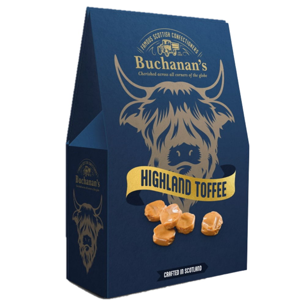 319025_1.png Buchanan's Highland Toffee Carton 150g - Image 1