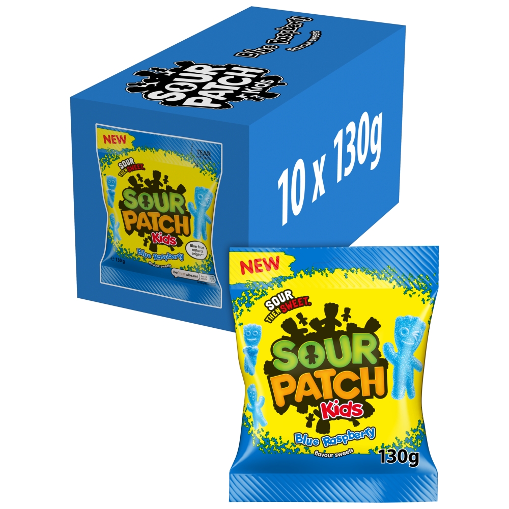 319086_1.jpg Sour Patch Kids Blue Raspberry Candy 130g - Image 1