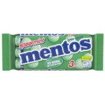 Mentos Spearmint Chewy Dragees Roll 3 Pack 114g