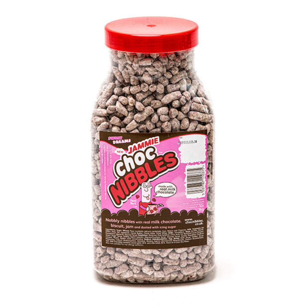 38132_a_24.png Sweet Dreams Jammie Choc Nibbles Jar 2.7kg - Image 1