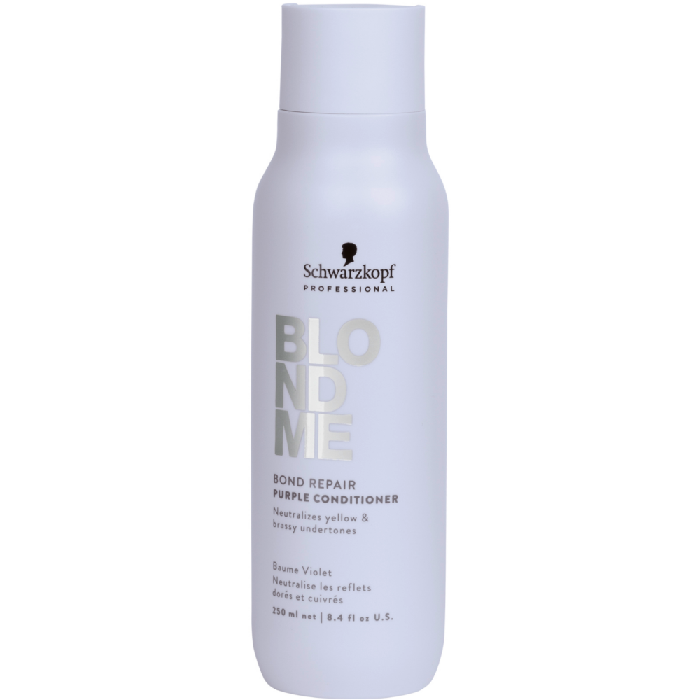 39432.png Schwarzkopf Professional BlondMe Bond Repair Purple Conditioner 250ml - Image 1