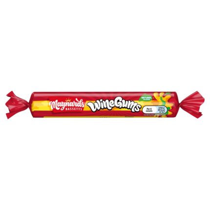 Maynards Bassetts Wine Gums Sweets Roll 52g