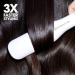 ghd chronos max wide plate hair straightener, 3x faster styling with 90% more shine white - Image 5