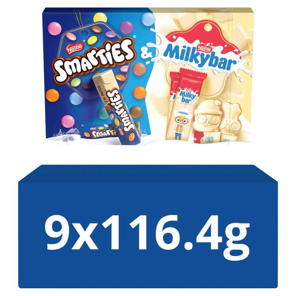 50846_1.jpg Nestle Smarties & Milkybar Chocolate Selection Box 116.4g - Image 1