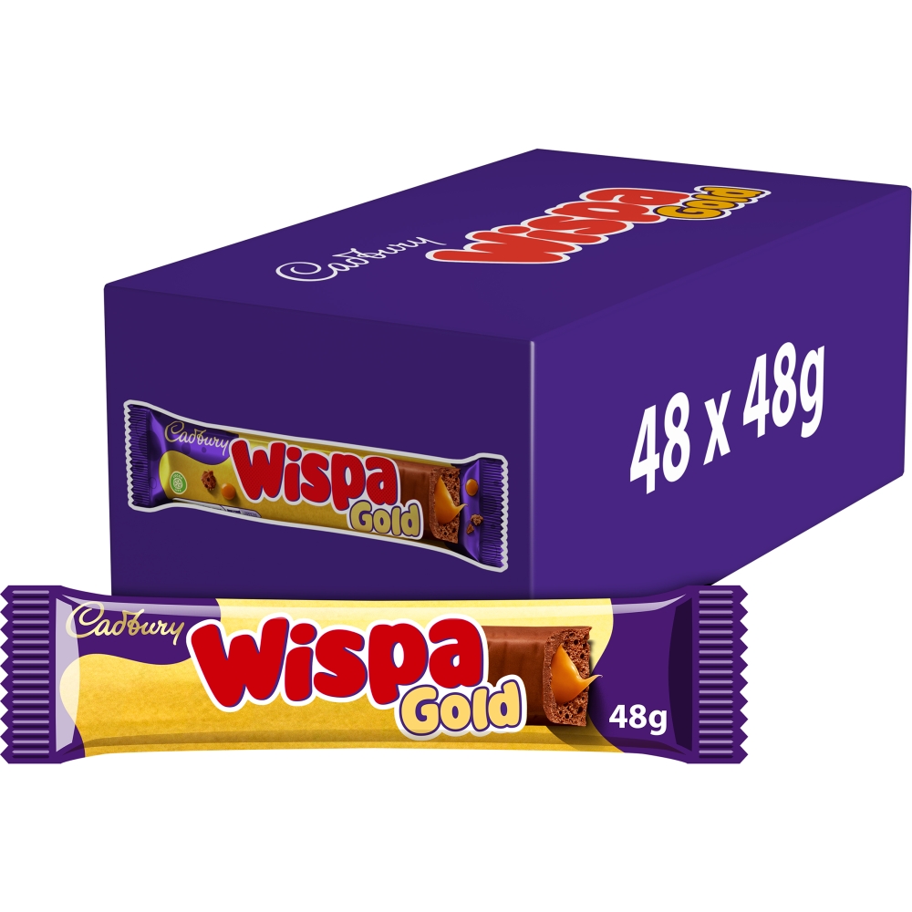 71990_a_24.jpg Cadbury Wispa Gold Chocolate Bar 47g - Image 1