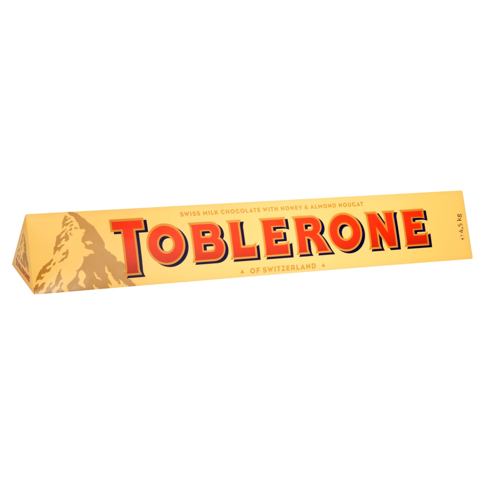 76632_a.jpg Toblerone Giant Milk Chocolate Extra Large Gift Bar 4.5kg - Image 1