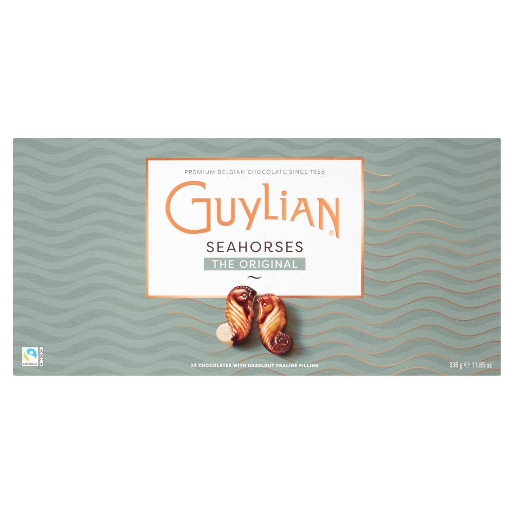 88166_a_23.jpg Guylian Seahorses The Original 32 Chocolates Box 336g - Image 1